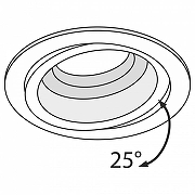 Встраиваемый светильник Maytoni Downlight Atom DL025-2-01B Черный-2