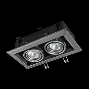 Встраиваемый светильник Maytoni Downlight Metal Modern DL008-2-02-S цвет Хром-3