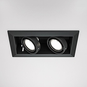 Встраиваемый светильник Maytoni Downlight Metal Modern DL008-2-02-B цвет Черный-2