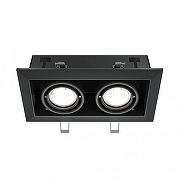 Встраиваемый светильник Maytoni Downlight Metal Modern DL008-2-02-B цвет Черный-3