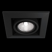 Встраиваемый светильник Maytoni Downlight Metal Modern DL008-2-01-B цвет Черный-1