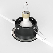 Встраиваемый светильник Maytoni Downlight Yin DL030-2-01B цвет Черный-3