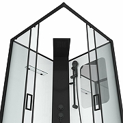 Душевая кабина Grossman Elegans 90x90 GR251Q без гидромассажа-1