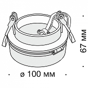 Встраиваемый светильник Maytoni Downlight Magic DL2003-L12B4K цвет плафона/подвески Черный, цвет арматуры Черный-4