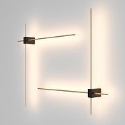 Настенный светильник Maytoni Ceiling Wall Pars Led C070WL-L12GB3K цвет плафона/подвески Черный, цвет арматуры Золото, Черный-4