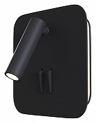 Настенный светильник Maytoni Ceiling Wall Ios 176 Led C175-WL-01-6W-B цвет плафона/подвески Черный, цвет арматуры Черный