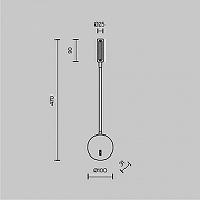 Настенный светильник Maytoni Ceiling Wall Stem Led C035WL-L3W3K цвет плафона/подвески Белый, цвет арматуры Белый-6