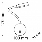 Настенный светильник Maytoni Ceiling Wall Stem Led C035WL-L3W3K цвет плафона/подвески Белый, цвет арматуры Белый-8
