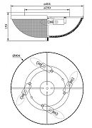 Потолочный светильник Maytoni Coupe C046CL-04G цвет плафона/подвески Прозрачный, цвет арматуры Золото-4