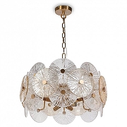 Подвесной светильник Maytoni Aster MOD007PL-08G цвет латунь-1