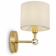 Настенный светильник Maytoni Neoclassic Alloro MOD088WL-01BS цвет плафона/подвески Белый, цвет арматуры Латунь-1