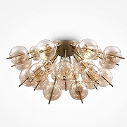 Потолочный светильник Maytoni Modern Bolla MOD133CL-04BS цвет плафона/подвески Оранжевый, цвет арматуры Латунь-2