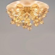 Потолочный светильник Maytoni Modern Bolla MOD133CL-04BS цвет плафона/подвески Оранжевый, цвет арматуры Латунь-4