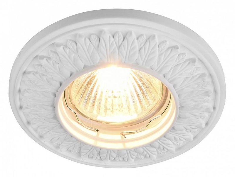 Встраиваемый светильник Maytoni Gyps Classic DL280-1-01-W 