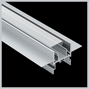 Профиль алюминиевый Maytoni ALM014S-2M для натяжного потолка Серебро-1