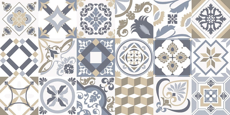 Керамическая плитка NewTrend Артвуд Паттерн / Artwood Pattern WT36AOD55 Глянцевая 