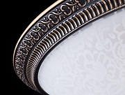 Потолочный светильник Maytoni Pascal C908-CL-04-R цвет плафона/подвески Белый, Прозрачный, цвет арматуры Бронза-4