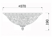 Потолочный светильник Maytoni Ceiling Wall Pascal C908-CL-03-W цвет плафона/подвески Белый, цвет арматуры Золото, Белый-5