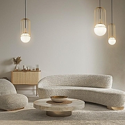 Подвесной светильник Maytoni Telford P361PL-01G цвет золото-6