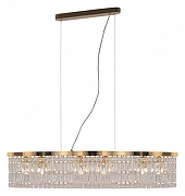 Подвесной светильник Maytoni Modern Dune DIA005PL-06G цвет плафона/подвески Прозрачный, цвет арматуры Латунь-1