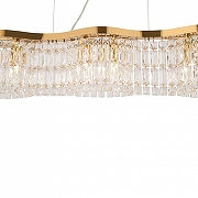 Подвесной светильник Maytoni Modern Dune DIA005PL-06G цвет плафона/подвески Прозрачный, цвет арматуры Латунь-5