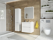 Комплект мебели для ванной STWORKI Монтре 70 432014 подвесной Белый-3