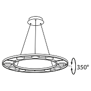 Подвесной светильник Maytoni Fad MOD070PL-L63B3K цвет черный-11