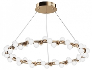 Подвесной светильник Maytoni Tessara MOD081PL-L60G3K цвет плафона/подвески Белый, цвет арматуры Золото-1