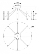 Потолочный светильник Maytoni Vigo MOD620CL-16B цвет плафона/подвески Белый, Черный, цвет арматуры Черный-10