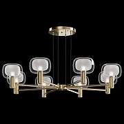 Подвесной светильник Maytoni V1s1on MOD411PL-08G цвет плафона/подвески Прозрачный, цвет арматуры Золото-2