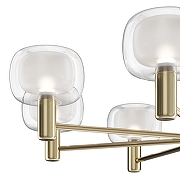 Подвесной светильник Maytoni V1s1on MOD411PL-08G цвет плафона/подвески Прозрачный, цвет арматуры Золото-4