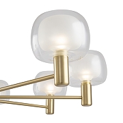 Подвесной светильник Maytoni V1s1on MOD411PL-08G цвет плафона/подвески Прозрачный, цвет арматуры Золото-5