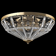 Потолочный светильник Maytoni Facet MOD094CL-06G цвет плафона/подвески Прозрачный, цвет арматуры Золото-1