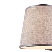 Настенный светильник Maytoni Bergamo MOD613WL-01B цвет плафона/подвески Светло-серый, цвет арматуры Хром, Черный-5