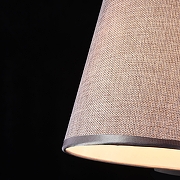 Настенный светильник Maytoni Bergamo MOD613WL-01B цвет плафона/подвески Светло-серый, цвет арматуры Хром, Черный-7