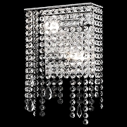 Настенный светильник Maytoni Modern Empress DIA002WL-02CH цвет плафона/подвески Прозрачный, цвет арматуры Хром-2