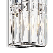 Настенный светильник Maytoni Facet MOD094WL-03CH цвет плафона/подвески Прозрачный, цвет арматуры Хром-4