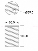 Точечный светильник Maytoni Outdoor Roll O307CL-01B цвет плафона/подвески Черный, цвет арматуры Черный-7