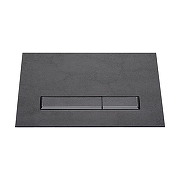Клавиша смыва KK POL Lapis Grande V1 350/PPK/412-00-03 Pietra Antracit-1
