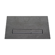 Клавиша смыва KK POL Lapis Grande V1 350/PPK/414-00-03 Pietra Grigia-1