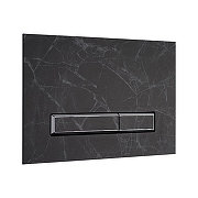 Клавиша смыва KK POL Lapis Grande V1 350/PPK/410-00-03 Nero Greco