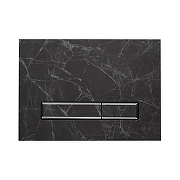 Клавиша смыва KK POL Lapis Grande V1 350/PPK/410-00-03 Nero Greco-3