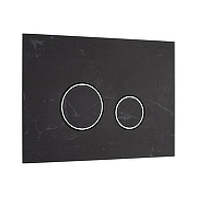 Клавиша смыва KK POL Lapis Grande V1 Orbis 350/PPK/417-00-03 Nero Greco