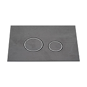 Клавиша смыва KK POL Lapis Grande V1 Orbis 350/PPK/420-00-03 Pietra Grey-1