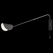 Настенный светильник Maytoni Mollis MOD126WL-01B1 цвет плафона/подвески Черный, цвет арматуры Черный-1