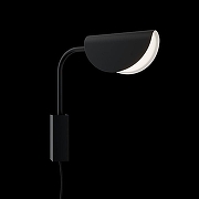 Настенный светильник Maytoni Mollis MOD126WL-01B цвет плафона/подвески Белый, Черный, цвет арматуры Черный-2