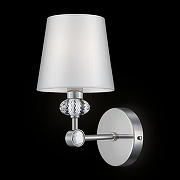 Настенный светильник Maytoni R1vers1de MOD018WL-01CH цвет плафона/подвески Белый, цвет арматуры Прозрачный, Хром-1