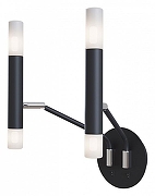 Настенный светильник Maytoni Vigo MOD620WL-04B цвет плафона/подвески Белый, Черный, цвет арматуры Черный