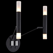 Настенный светильник Maytoni Vigo MOD620WL-04B цвет плафона/подвески Белый, Черный, цвет арматуры Черный-3