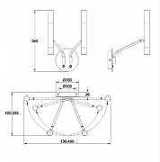 Настенный светильник Maytoni Vigo MOD620WL-04B цвет плафона/подвески Белый, Черный, цвет арматуры Черный-10